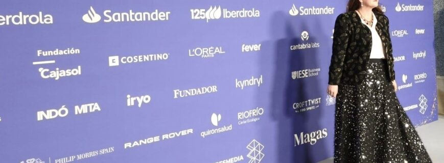 Ofelia De Lorenzo, Directora General de De Lorenzo Abogados, en la gala de Las Top 100 Mujeres Líderes en España.